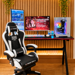 BỘ PC GAMING & ĐỒ HỌA I3 14100F NEW | GTX 1660 6GB | CẶP MÀN HÌNH CONG 24 INCH & ARM TREO