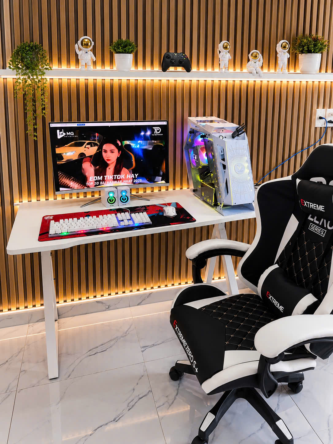TRỌN BỘ PC GAMING I5 12400F | RAM 16GB | GTX 1660 6GB | MÀN 24" CONG 120Hz – KÈM BÀN GHẾ ZERO XỊN
